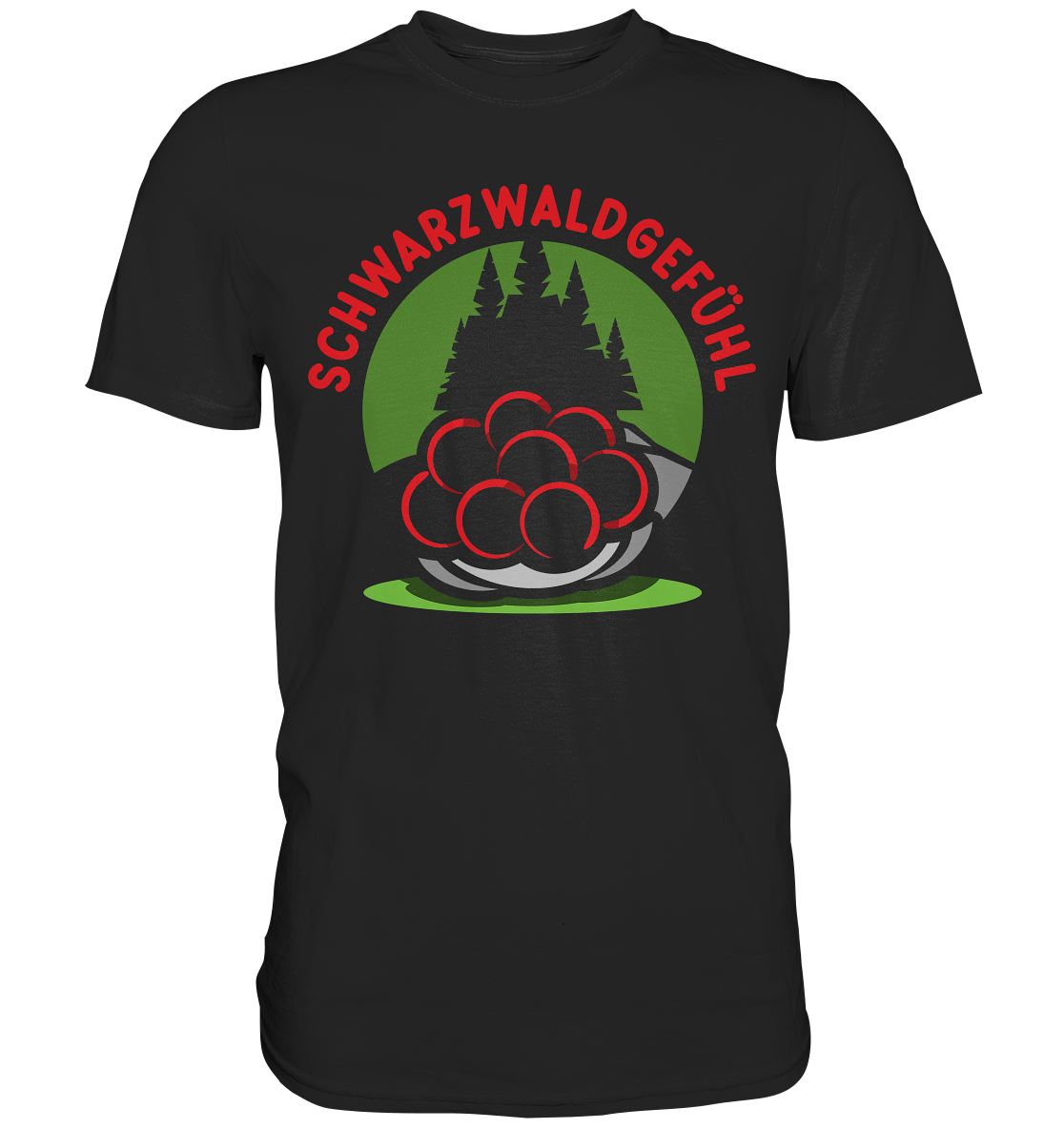 Schwarzwaldgefühl | Unisex Premium T-Shirt