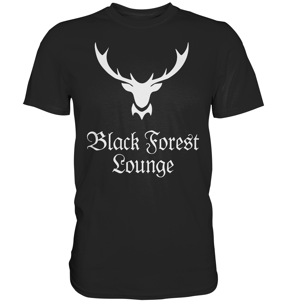 Black Forest Lounge Hirschgeweih | Unisex Premium T-Shirt