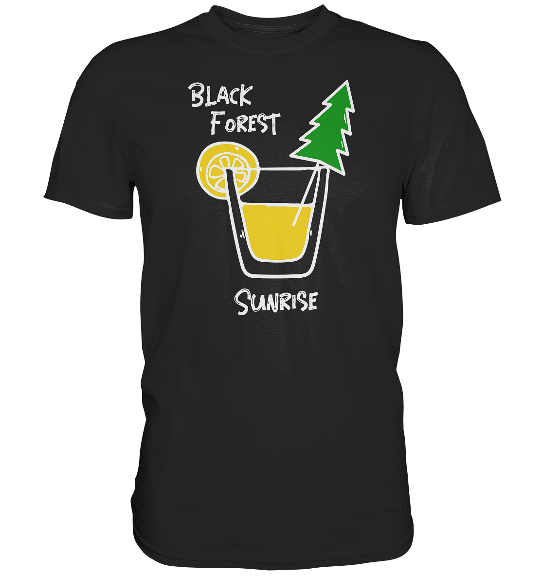 Black Forest Sunrise | Unisex Premium T-Shirt