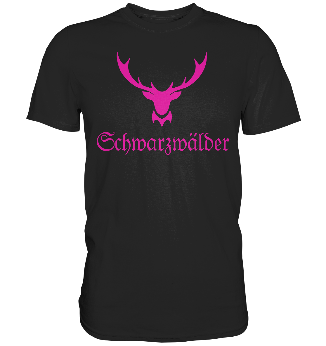 Schwarzwälder Hirschgeweih | Organic T-Shirt