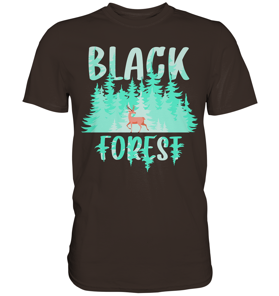 Black In The Forest | Unisex Premium T-Shirt