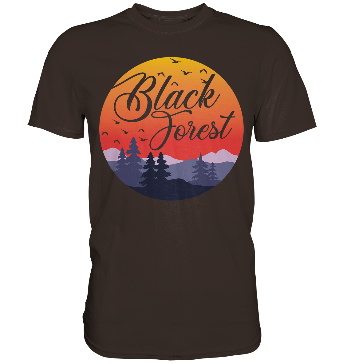 Black Forest Sunset | Unisex Premium T-Shirt