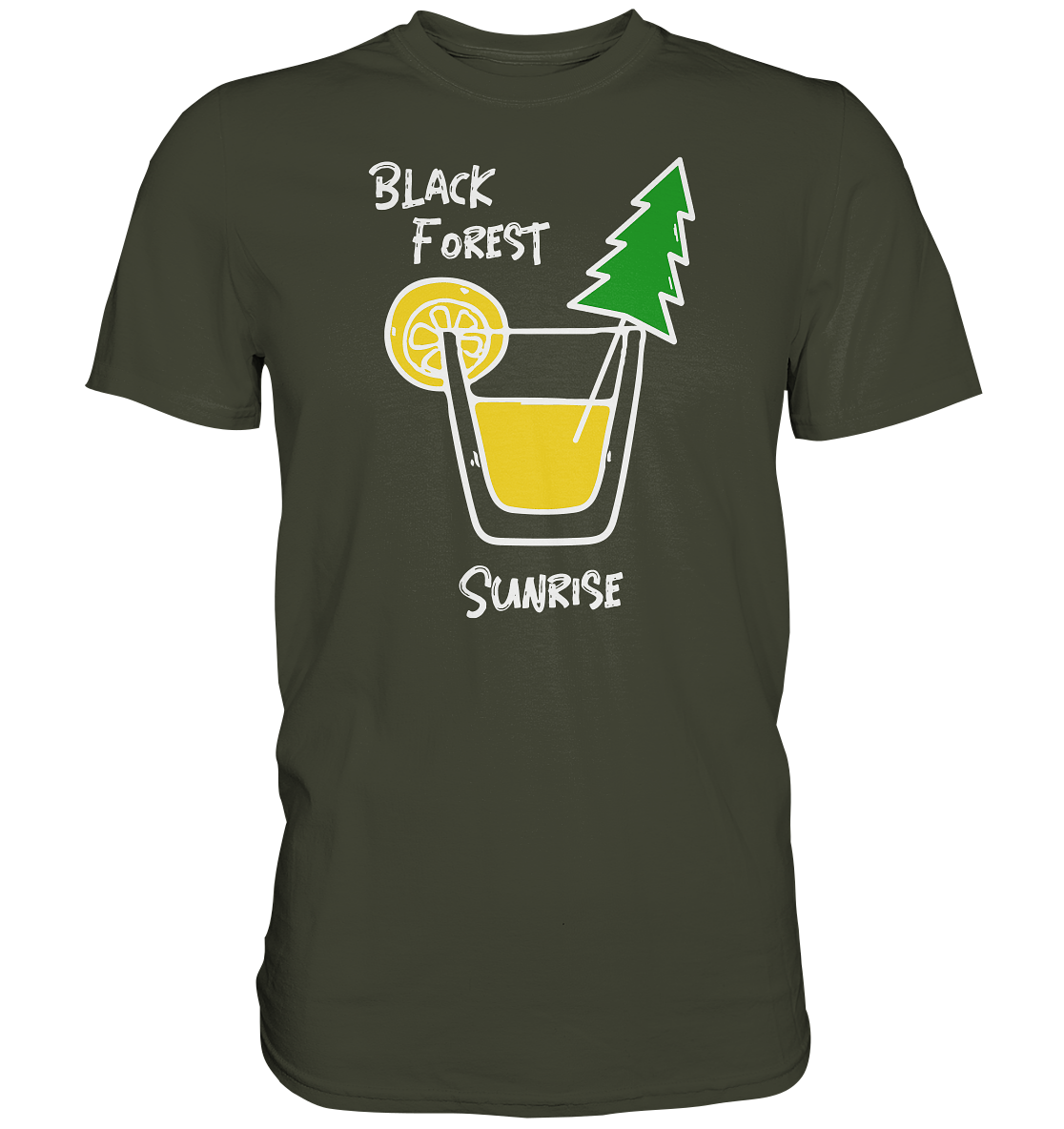Black Forest Sunrise | Unisex Premium T-Shirt