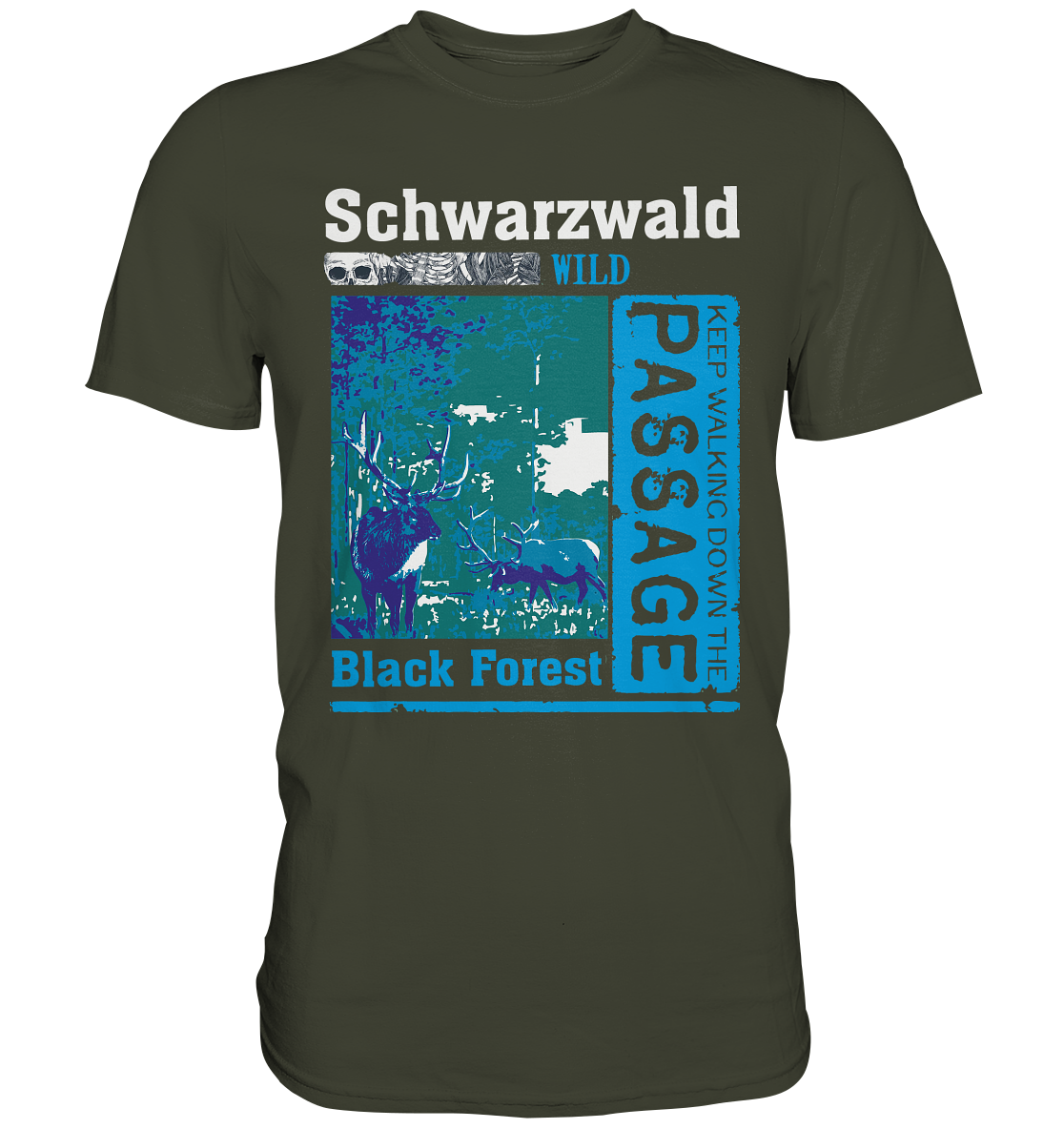 Schwarzwald Wild Passage | Unisex Premium T-Shirt