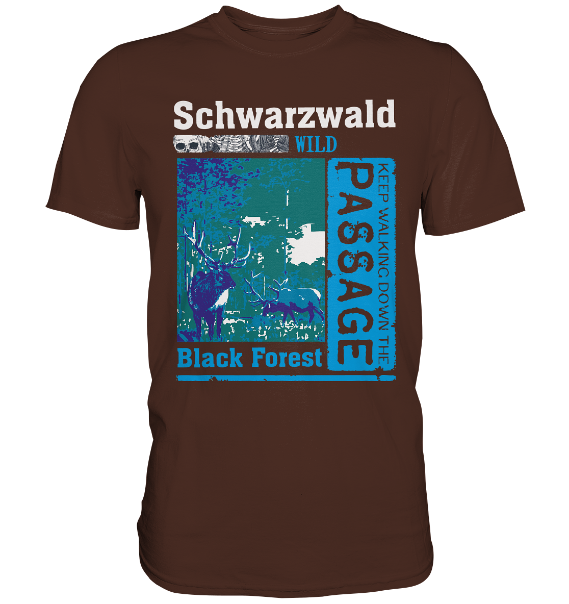 Schwarzwald Wild Passage | Unisex Premium T-Shirt