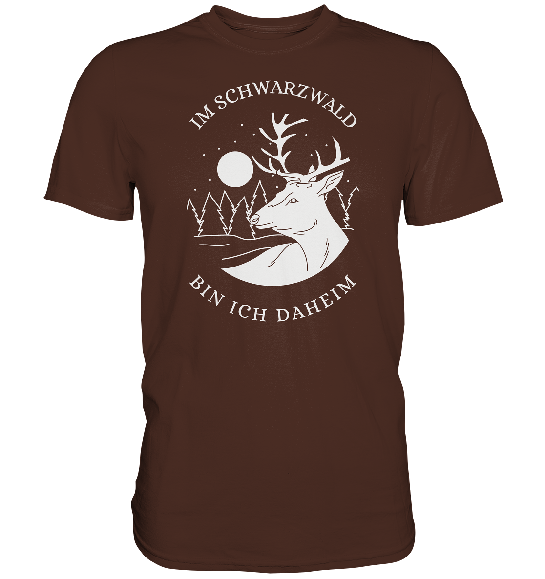Schwarzwald Hirsch | Organic T-Shirt