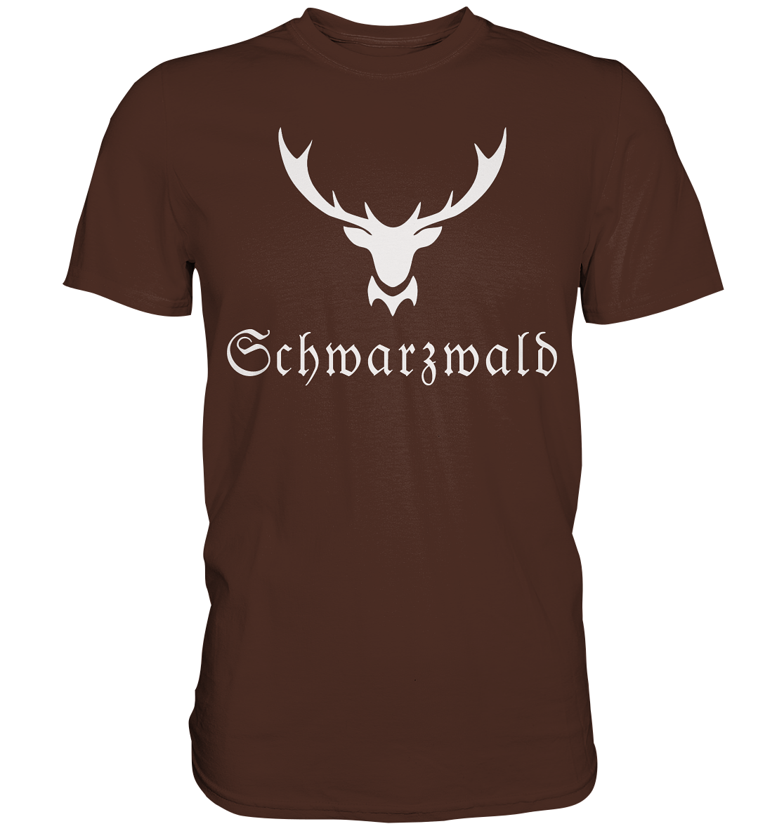 Schwarzwald Hirschgeweih | Premium T-Shirt
