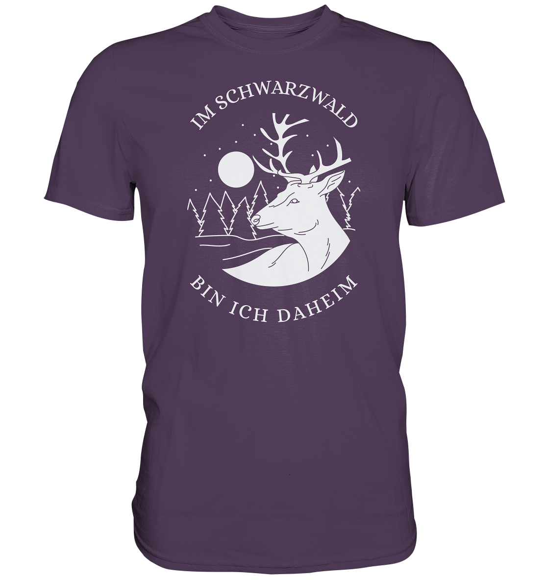 Schwarzwald Hirsch | Organic T-Shirt