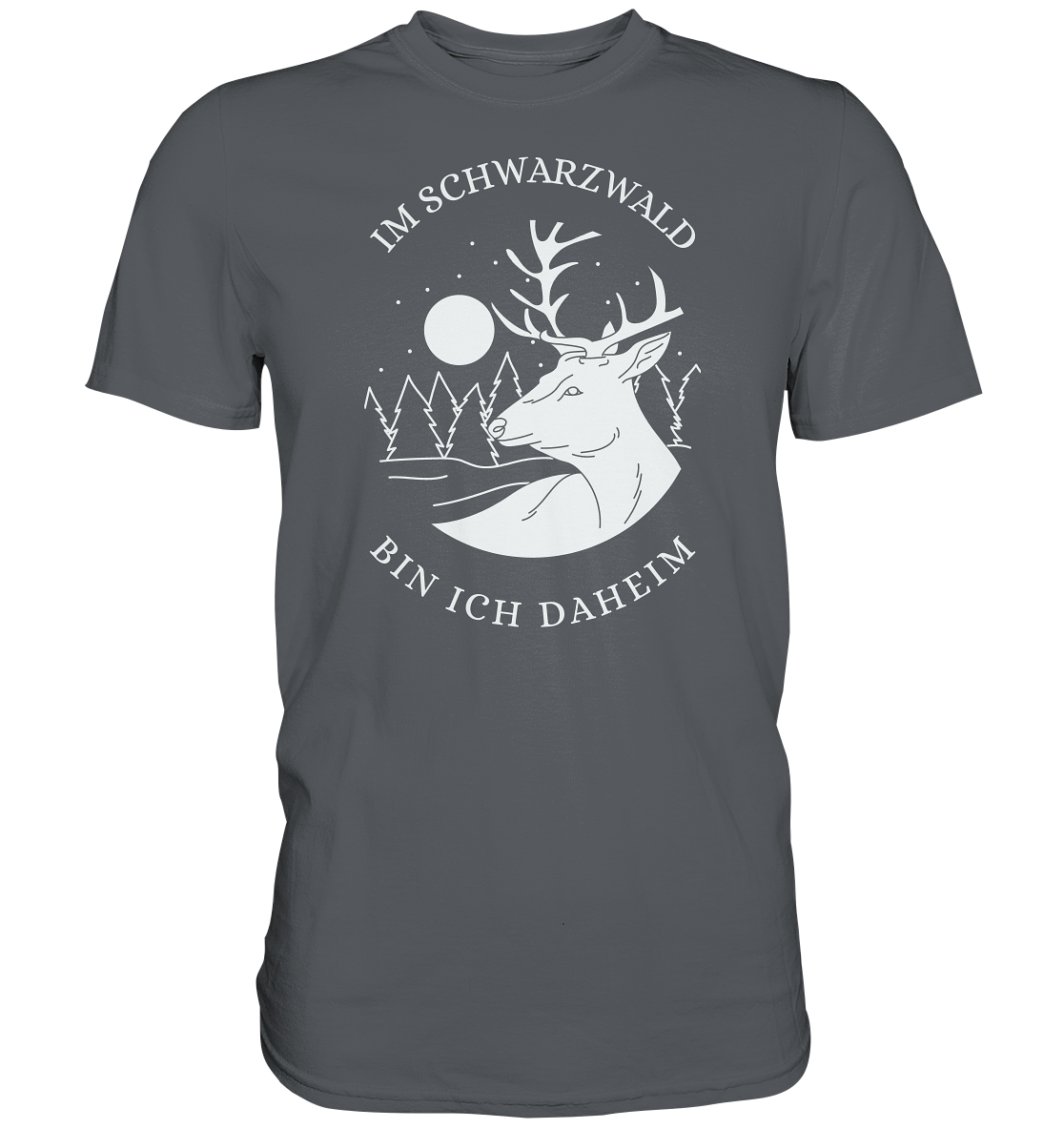 Schwarzwald Hirsch | Organic T-Shirt