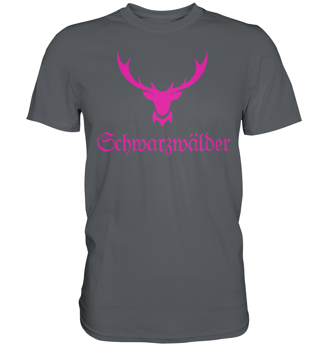 Schwarzwälder Hirschgeweih | Organic T-Shirt