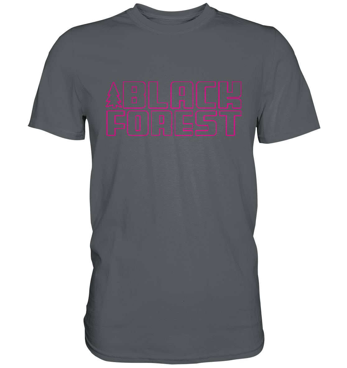Black Forest Outline | Unisex Premium T-Shirt