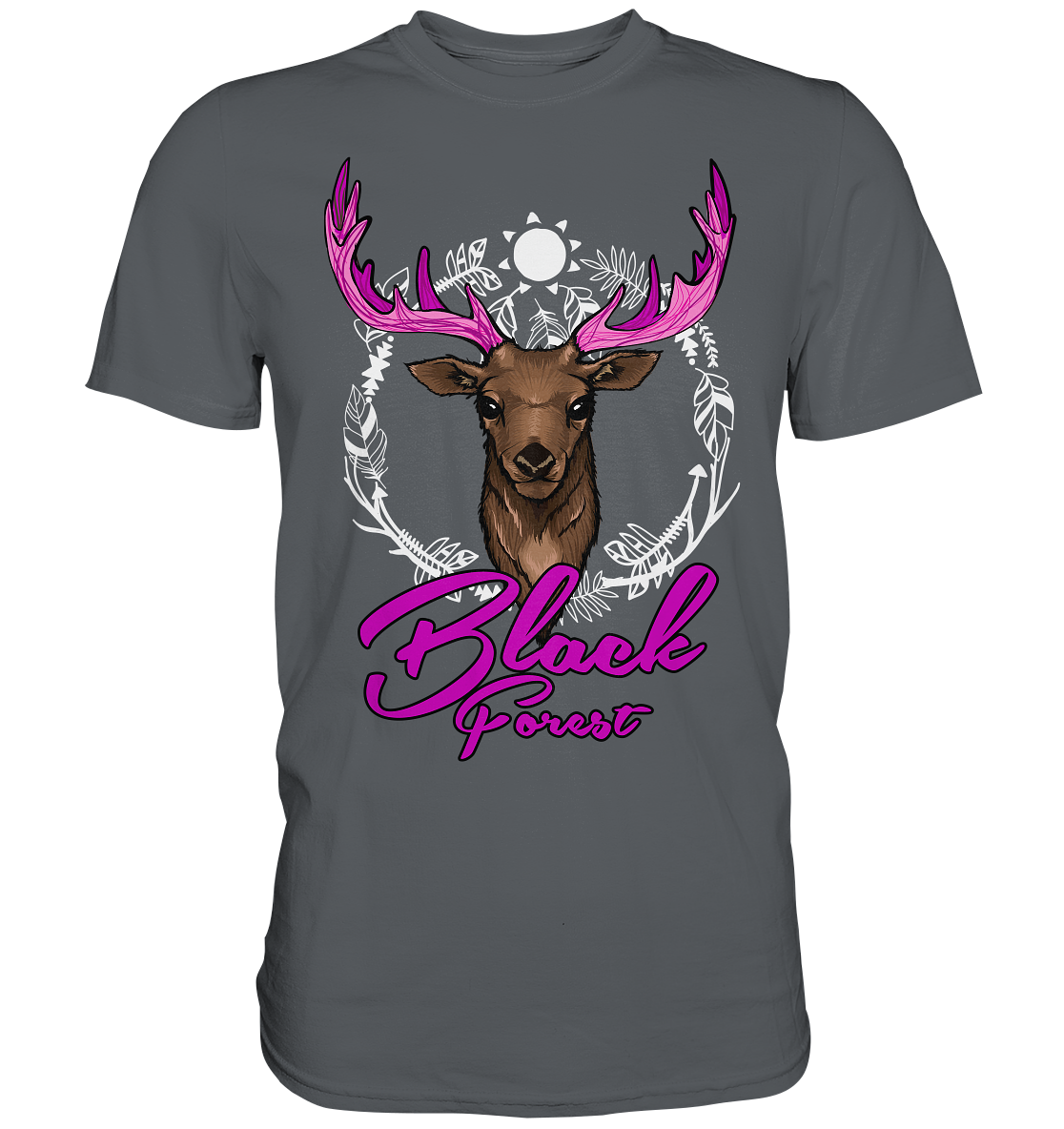 Black Forest Hirsch | Organic T-Shirt