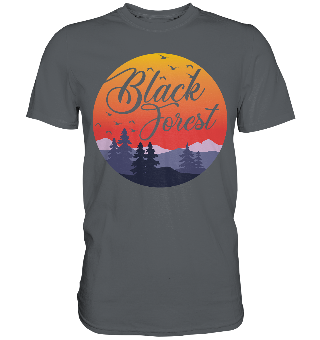 Black Forest Sunset | Unisex Premium T-Shirt