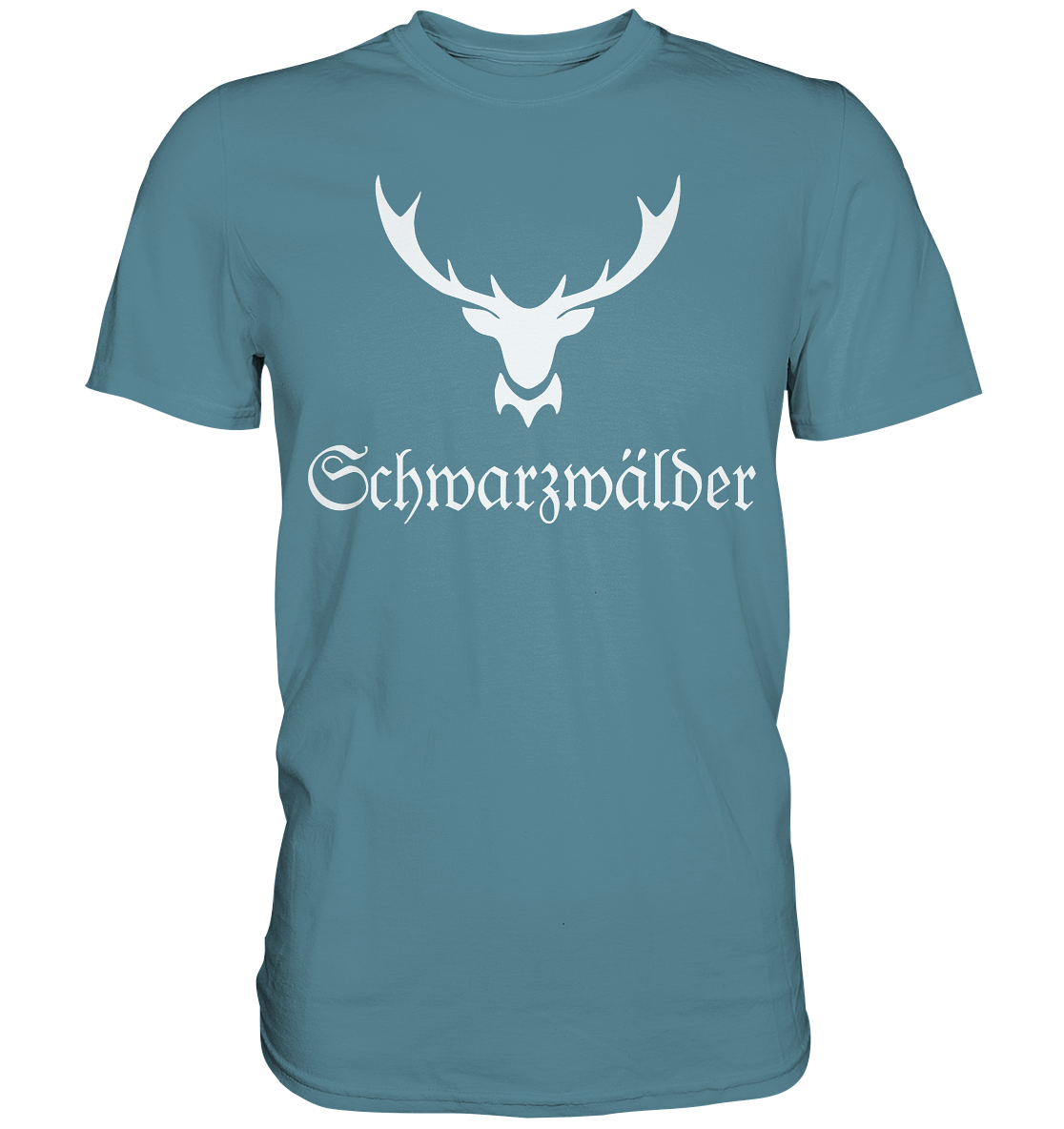 Schwarzwälder Hirschgeweih | Organic T-Shirt