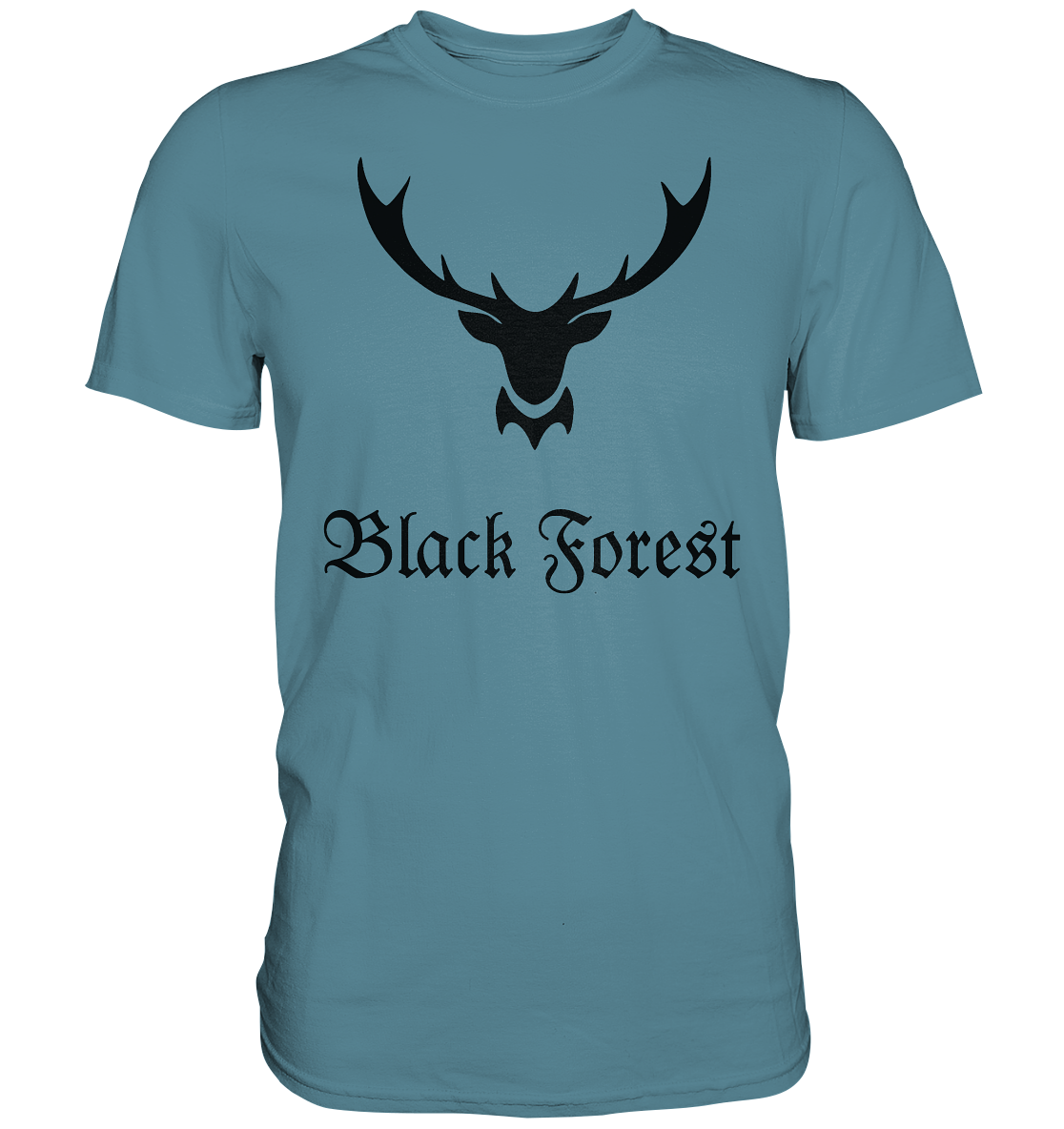 Black Forest Hirschgeweih | Unisex Premium T-Shirt