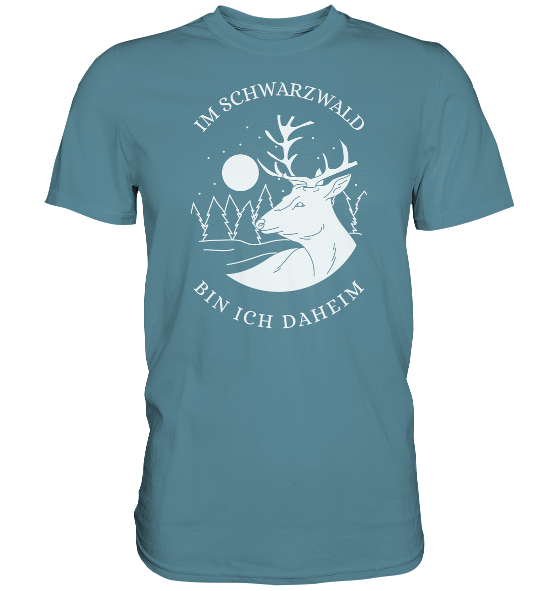 Schwarzwald Hirsch | Organic T-Shirt