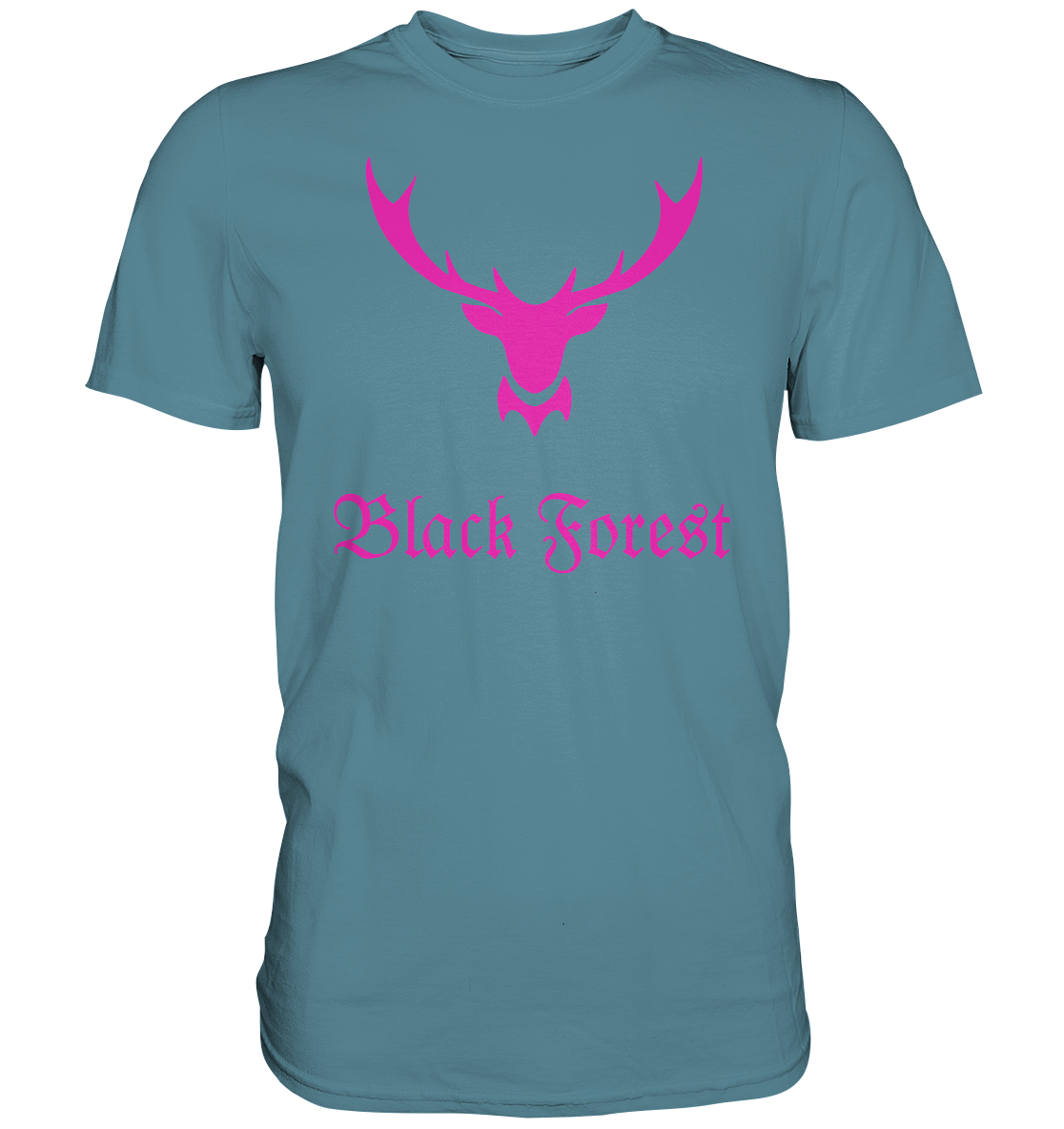 Black Forest Hirschgeweih | Unisex Premium T-Shirt