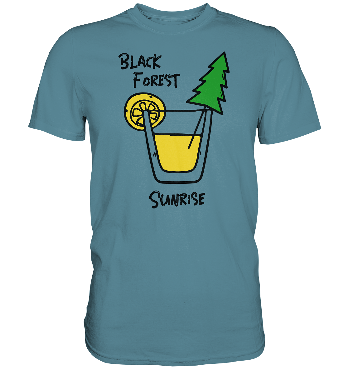 Black Forest Sunrise | Unisex Premium T-Shirt