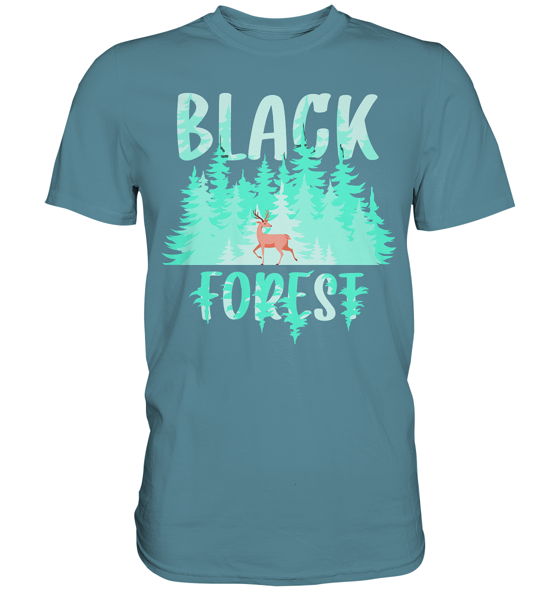 Black In The Forest | Unisex Premium T-Shirt