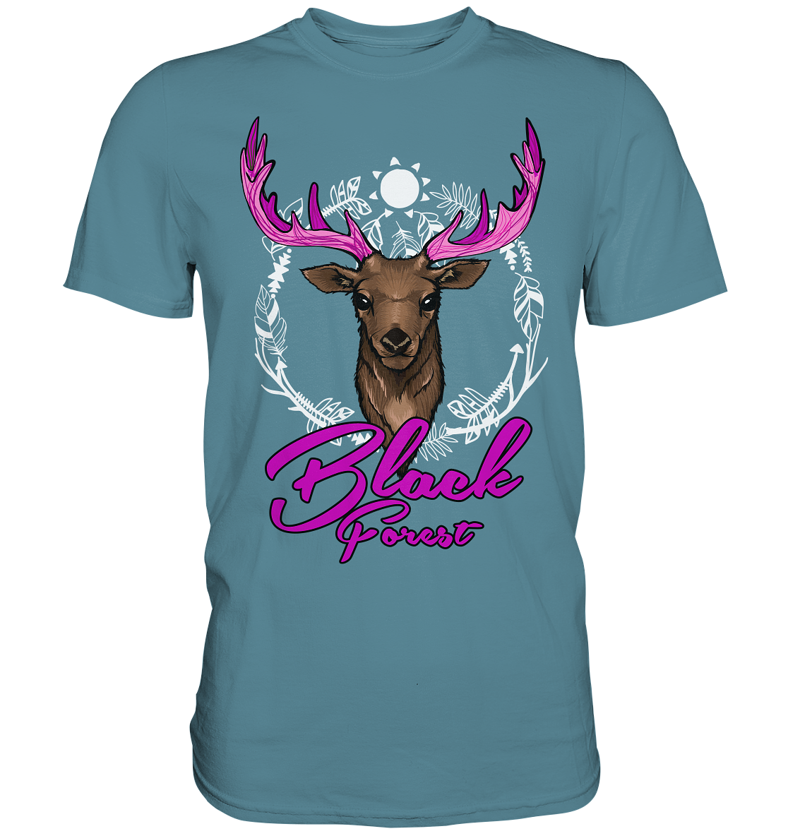 Black Forest Hirsch | Organic T-Shirt