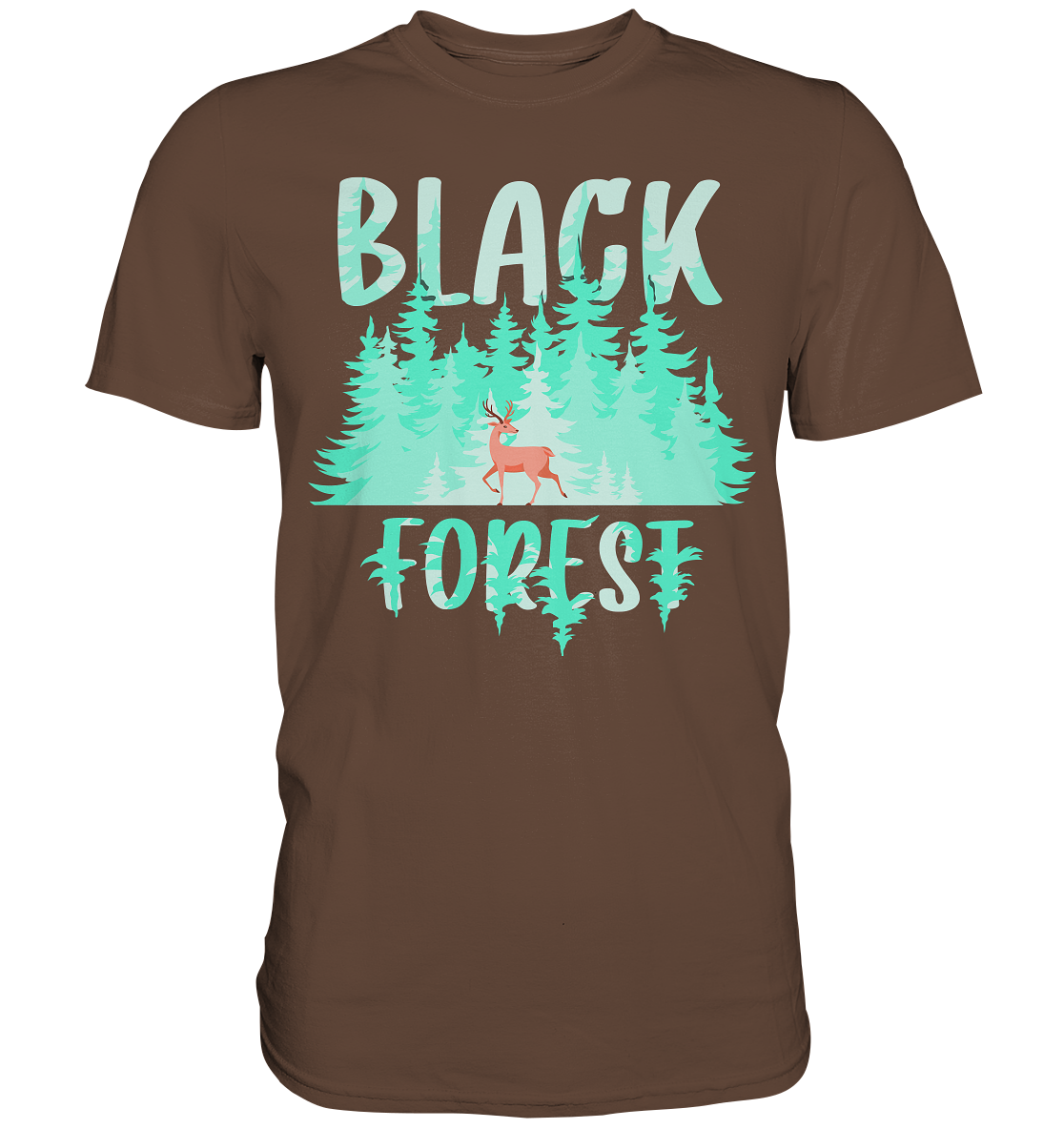 Black In The Forest | Unisex Premium T-Shirt