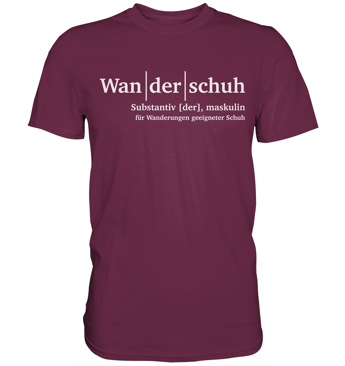 Wanderschuh | Premium T-Shirt