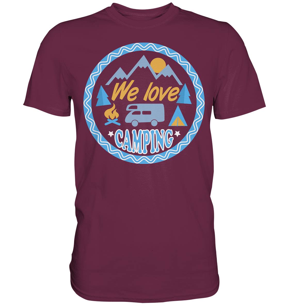 We Love Camping | Unisex Premium T-Shirt - Premium Shirt