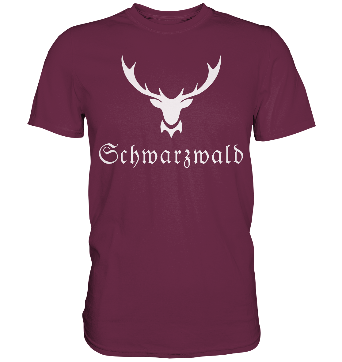 Schwarzwald Hirschgeweih | Premium T-Shirt