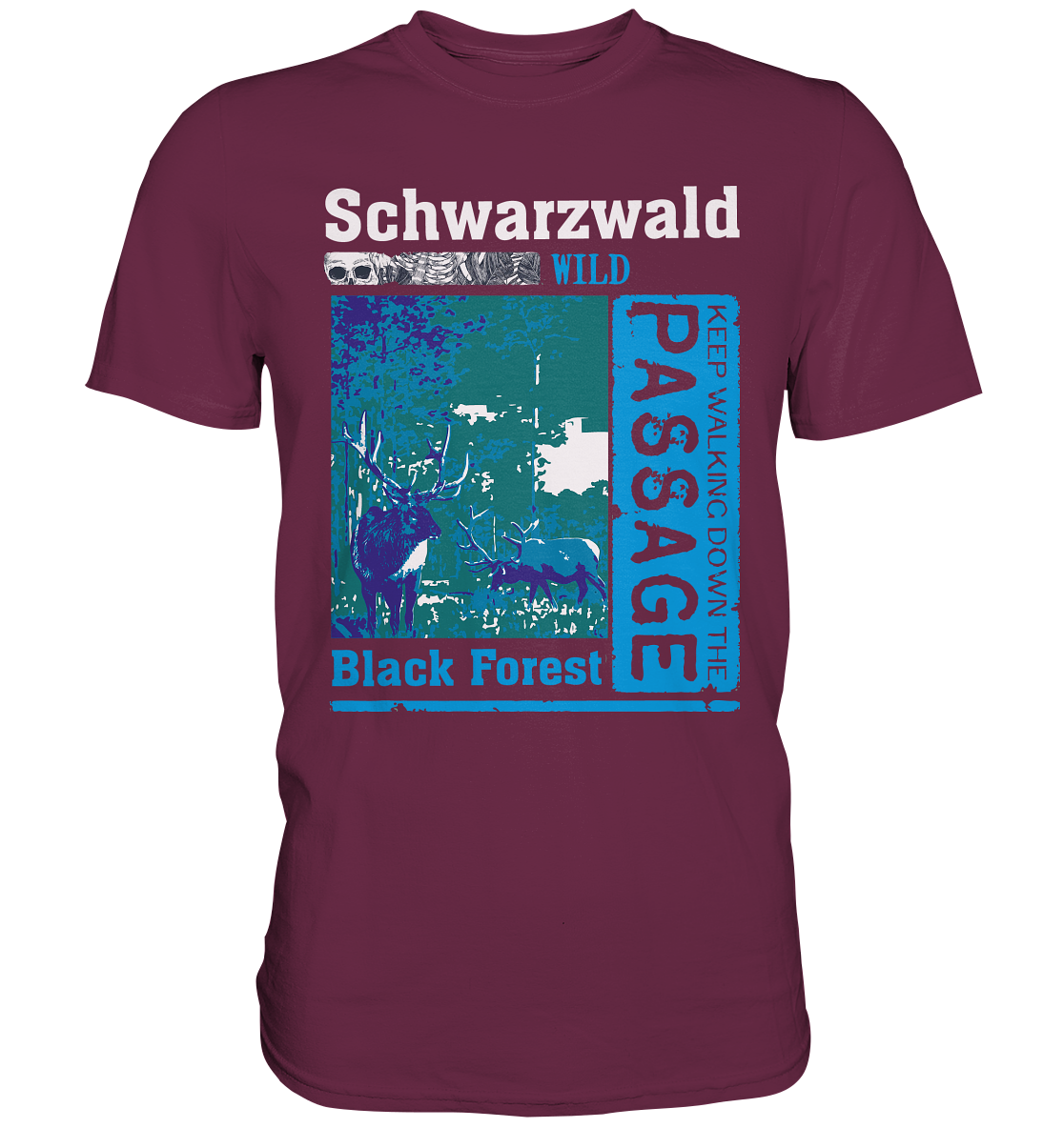 Schwarzwald Wild Passage | Unisex Premium T-Shirt