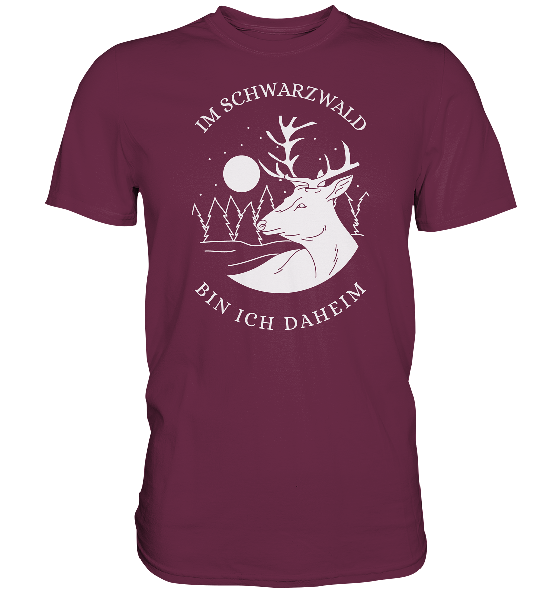 Schwarzwald Hirsch | Organic T-Shirt