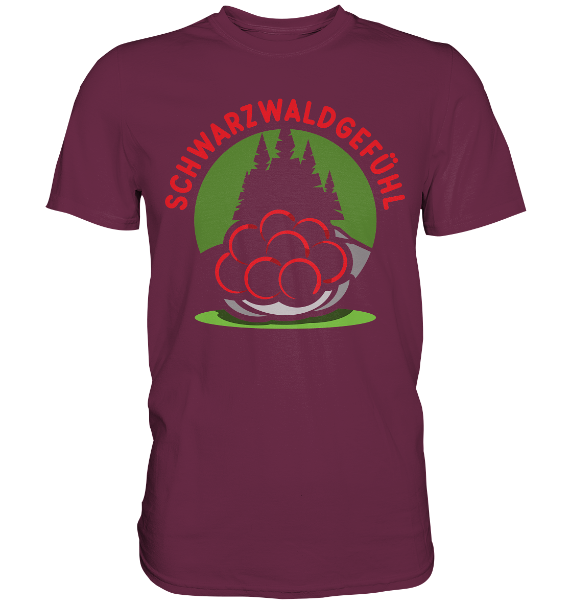 Schwarzwaldgefühl | Unisex Premium T-Shirt