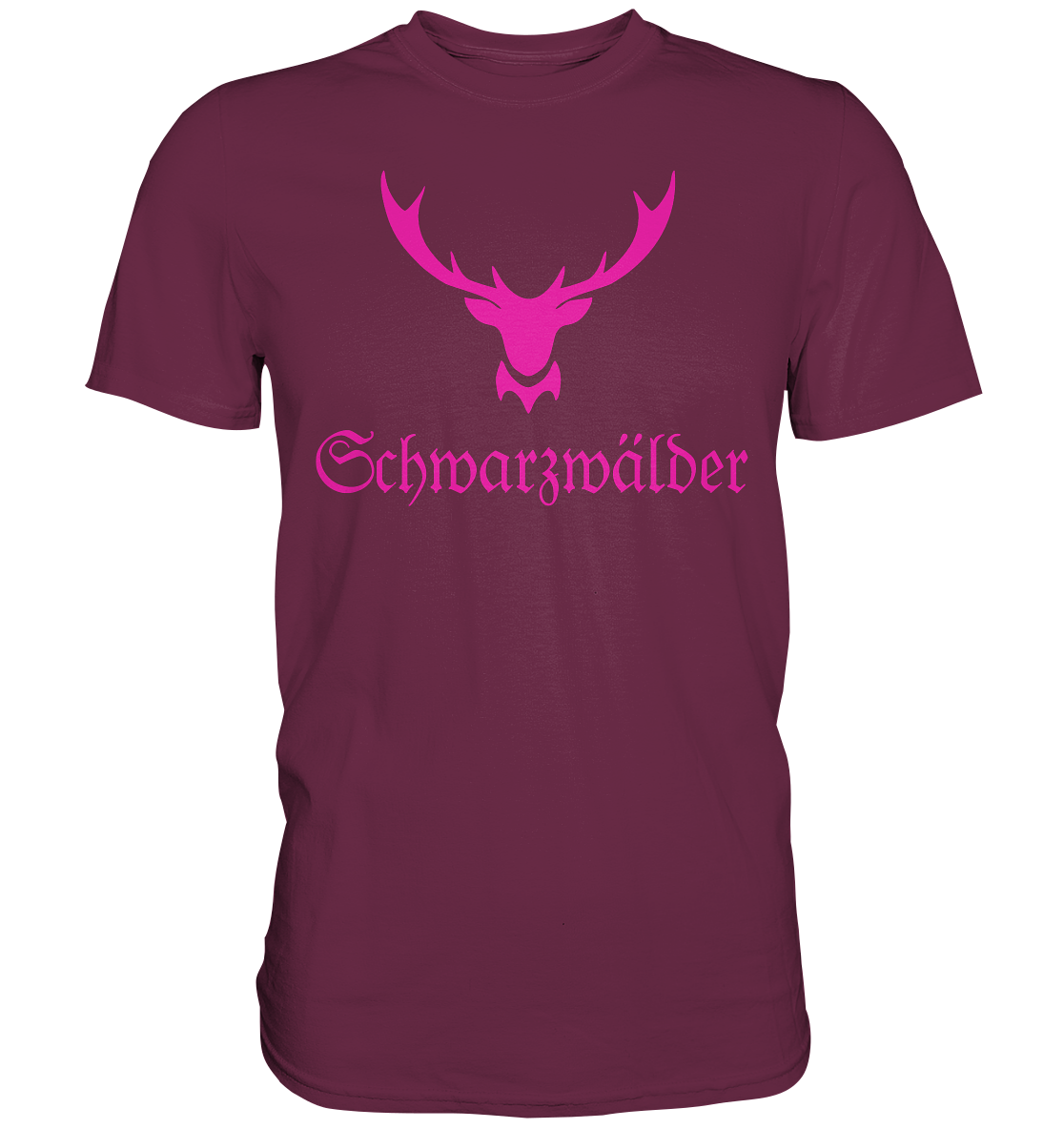 Schwarzwälder Hirschgeweih | Organic T-Shirt