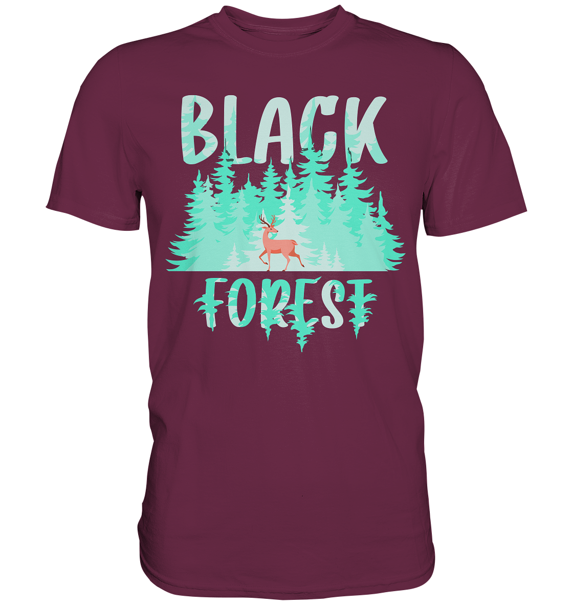 Black In The Forest | Unisex Premium T-Shirt