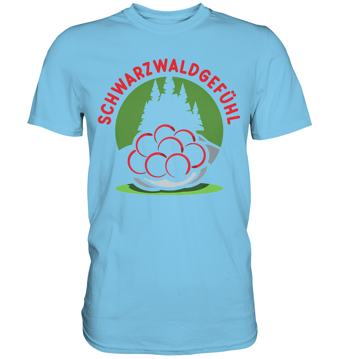 Schwarzwaldgefühl | Unisex Premium T-Shirt
