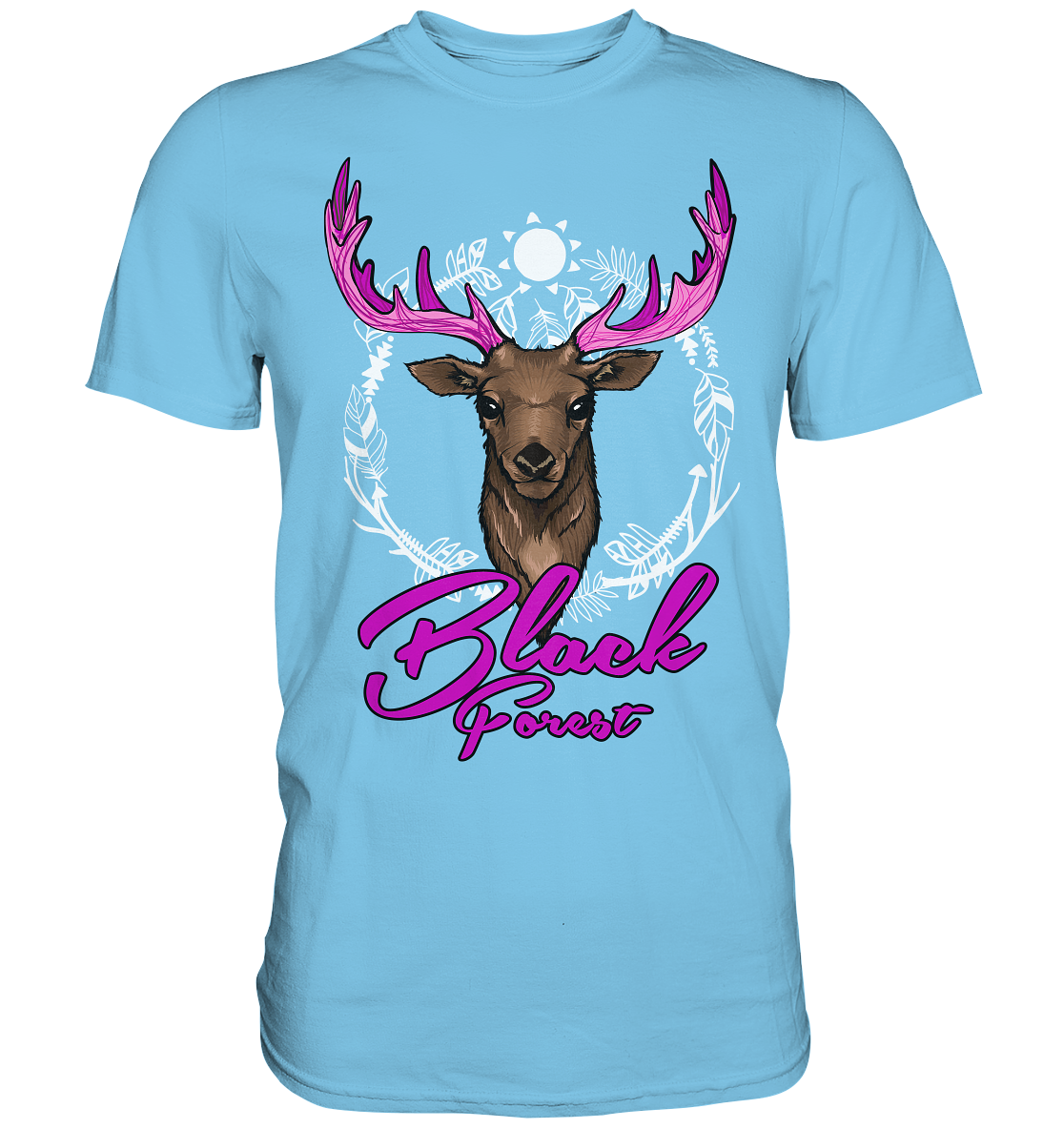 Black Forest Hirsch | Organic T-Shirt