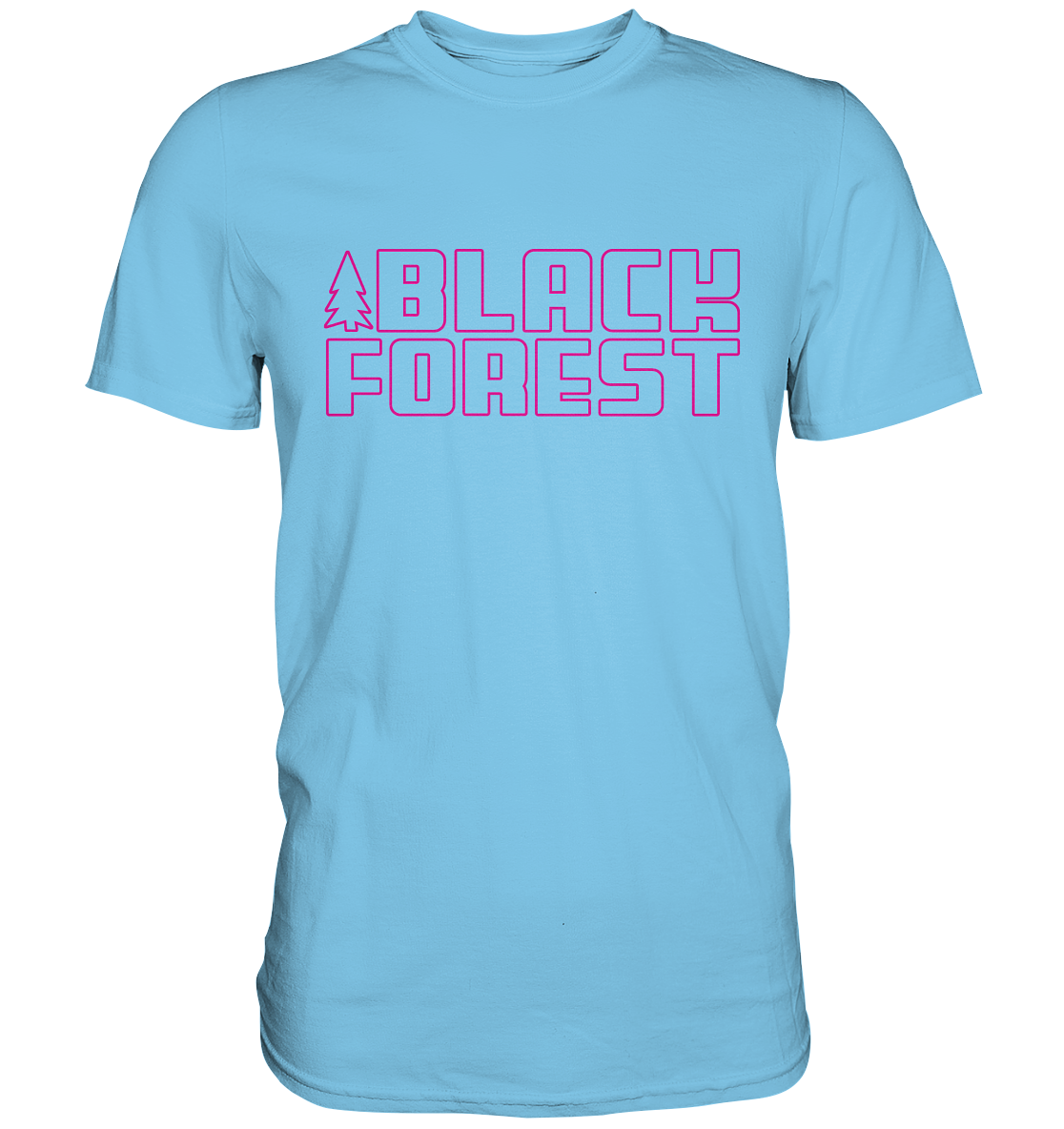 Black Forest Outline | Unisex Premium T-Shirt