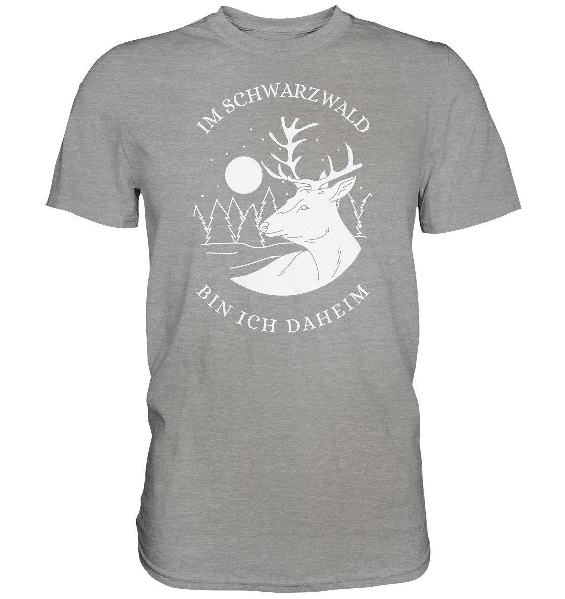 Schwarzwald Hirsch | Organic T-Shirt