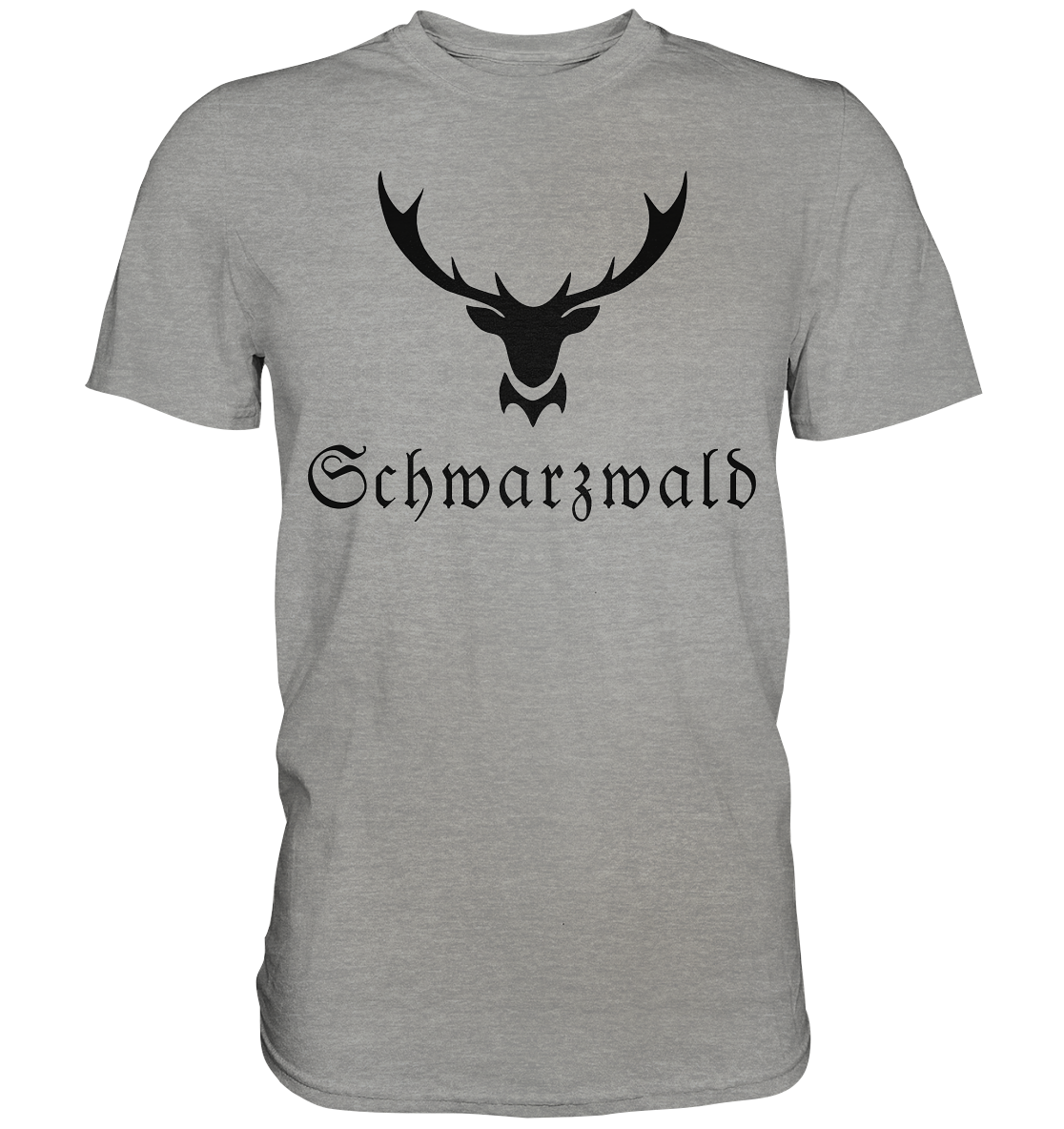 Schwarzwald Hirschgeweih | Unisex Premium T-Shirt