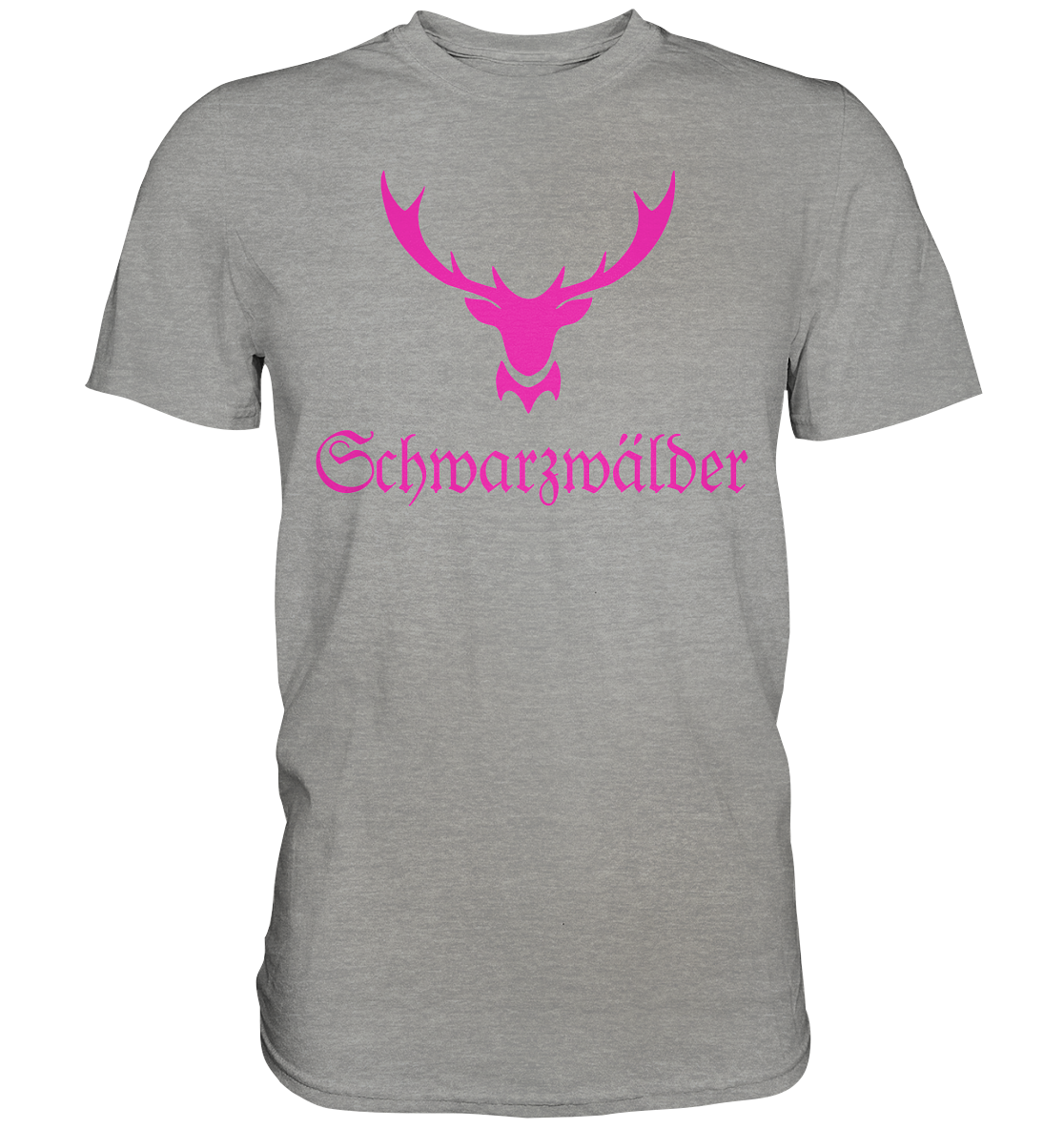 Schwarzwälder Hirschgeweih | Organic T-Shirt