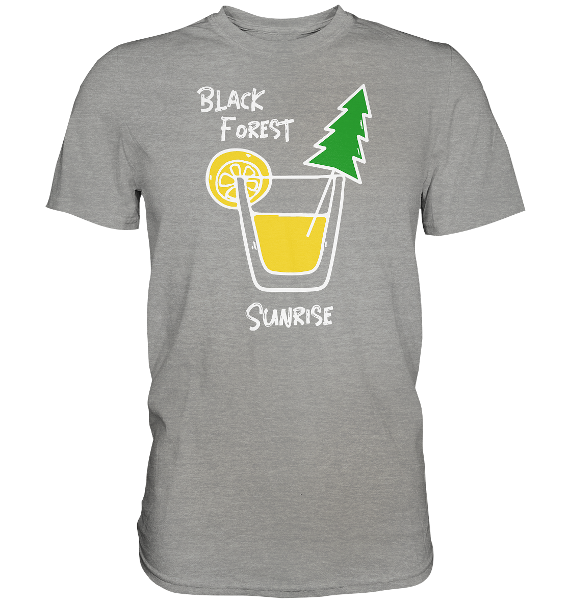 Black Forest Sunrise | Unisex Premium T-Shirt