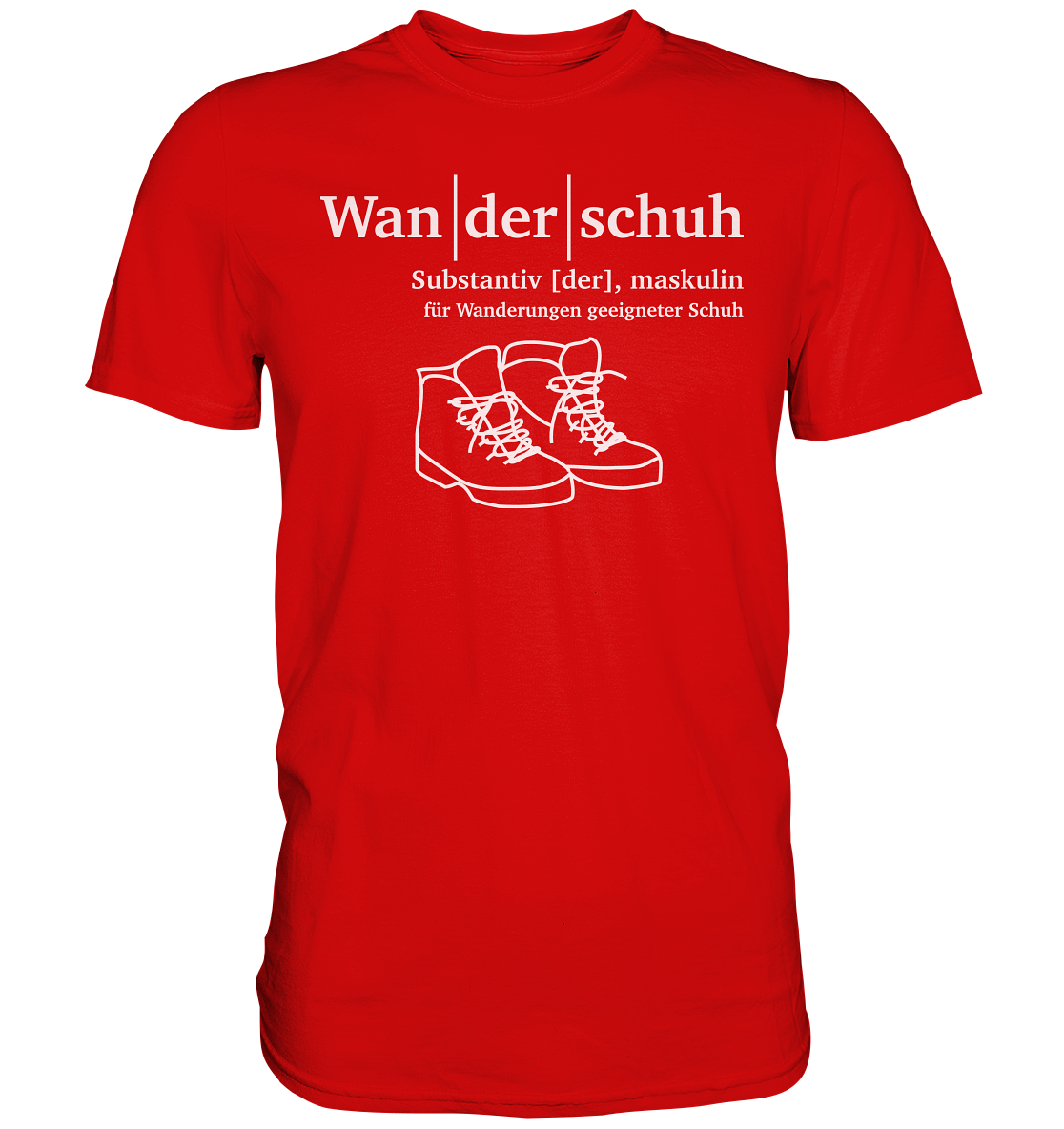 Wanderschuh | Premium T-Shirt