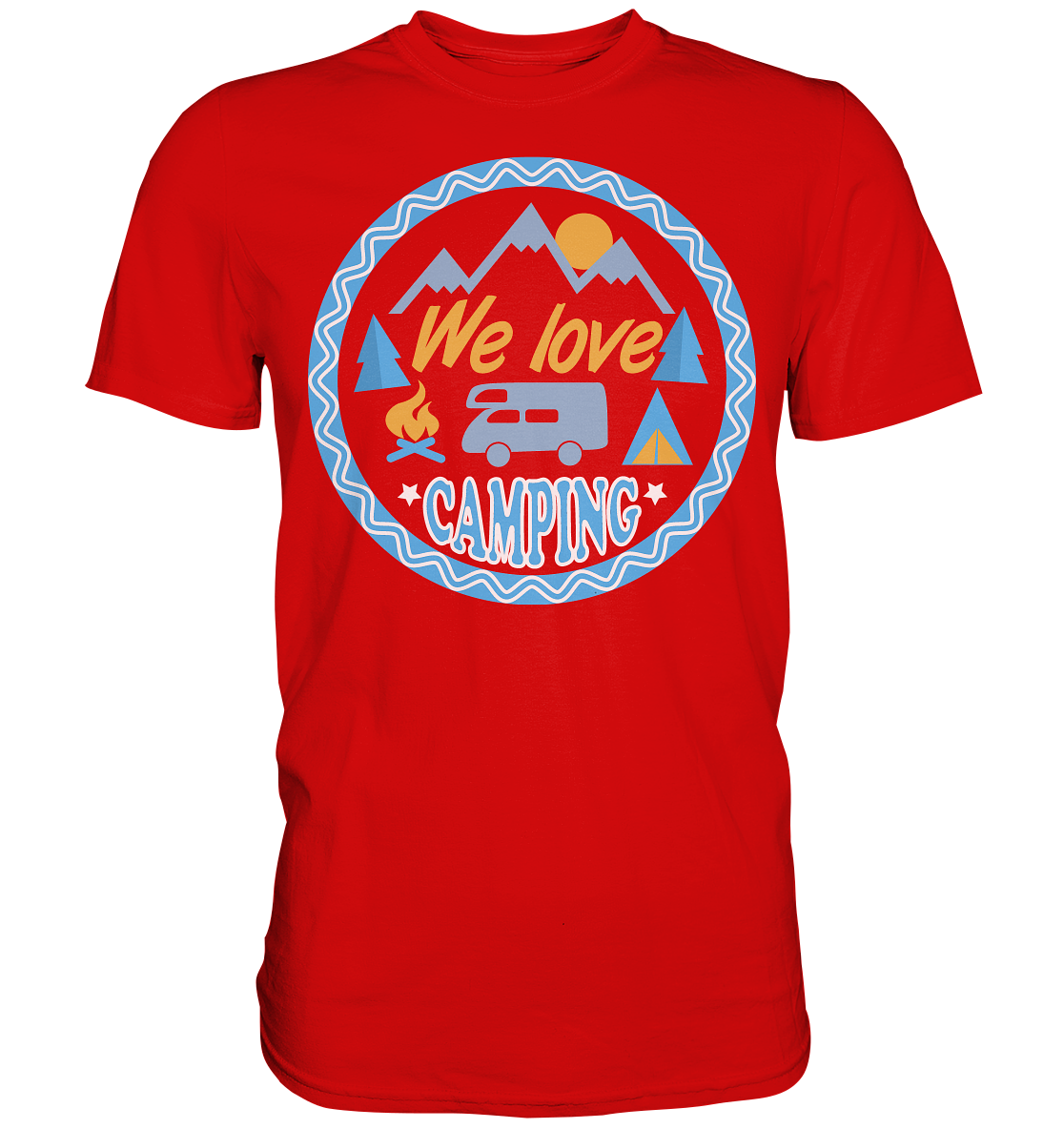 We Love Camping | Unisex Premium T-Shirt - Premium Shirt