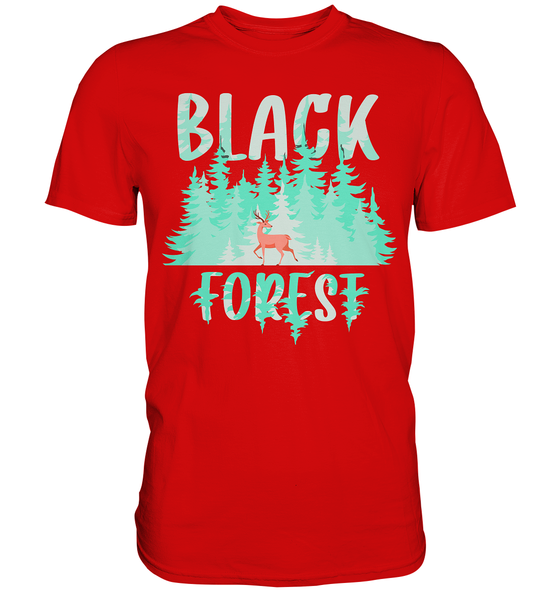 Black In The Forest | Unisex Premium T-Shirt