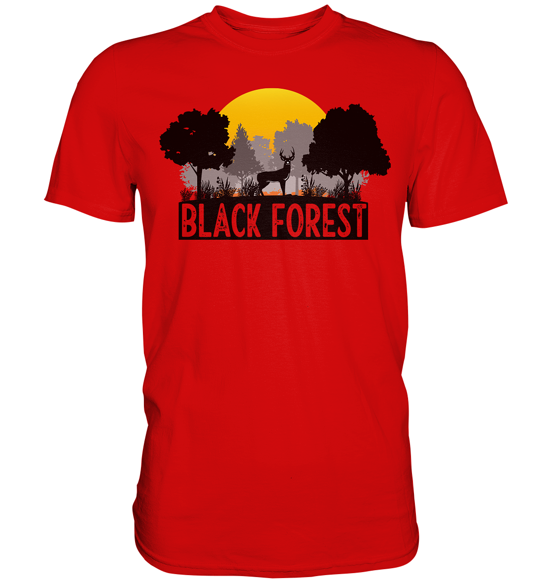 Black Forest Hirsch | Organic T-Shirt