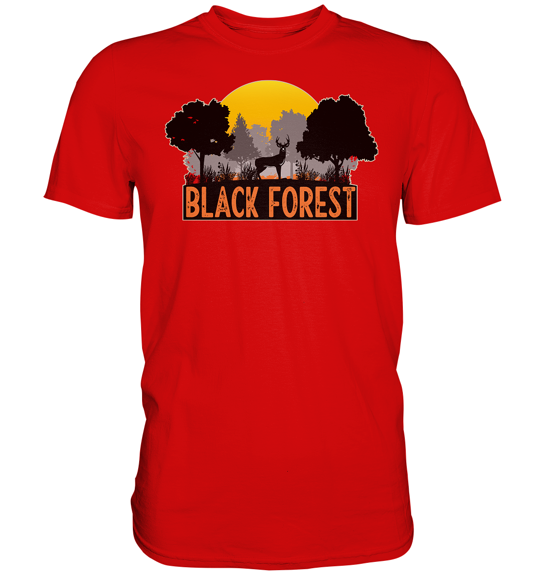Black Forest Hirsch | Organic T-Shirt