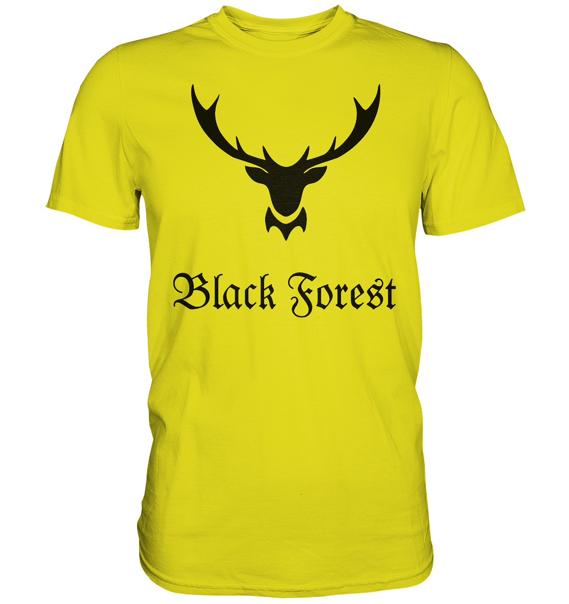 Black Forest Hirschgeweih | Unisex Premium T-Shirt