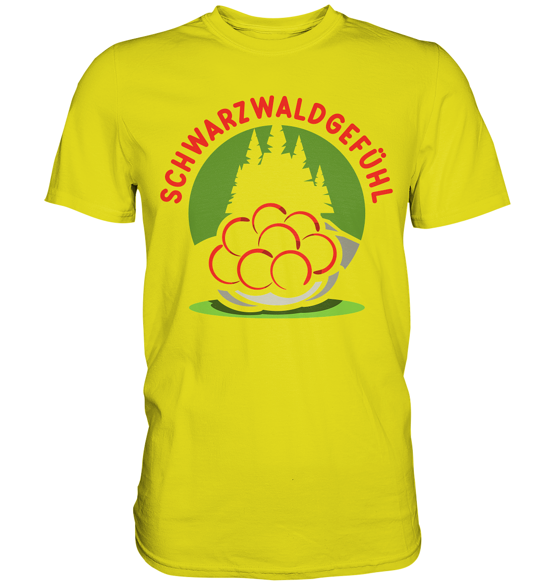 Schwarzwaldgefühl | Unisex Premium T-Shirt
