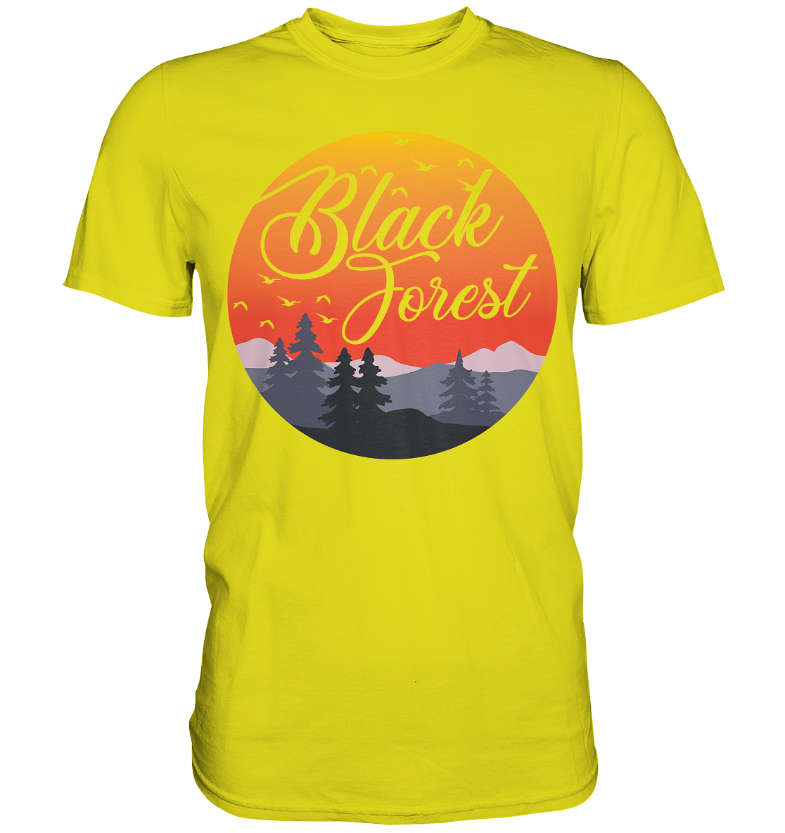 Black Forest Sunset | Unisex Premium T-Shirt