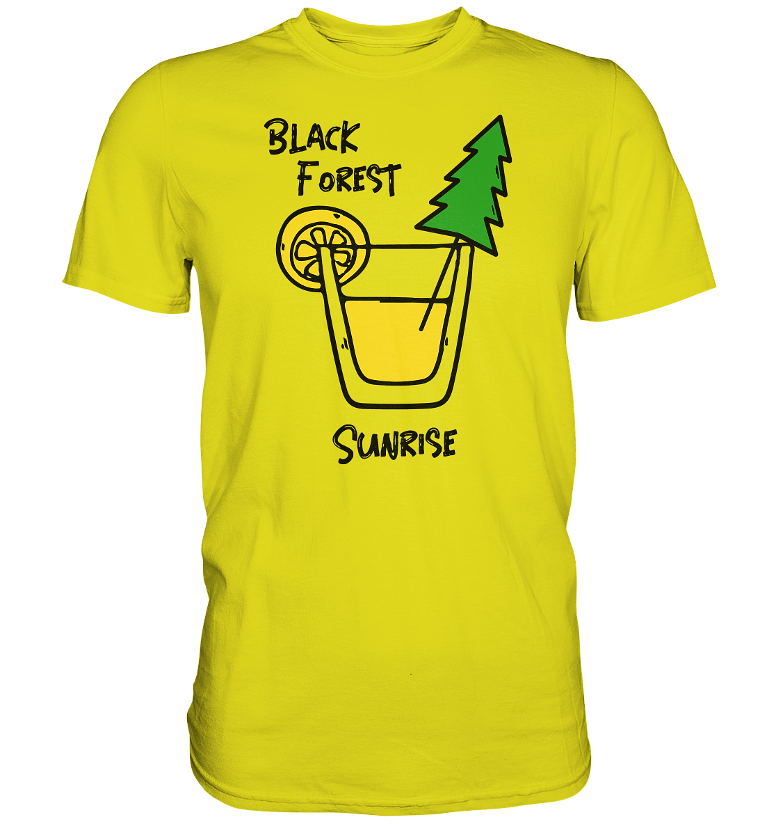 Black Forest Sunrise | Unisex Premium T-Shirt