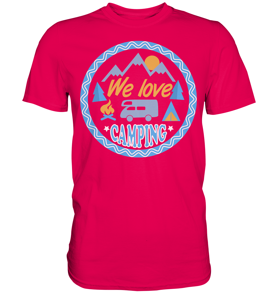 We Love Camping | Unisex Premium T-Shirt - Premium Shirt